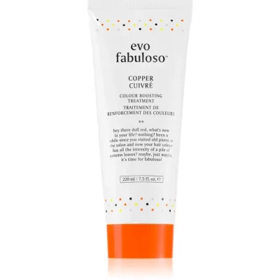 EVO Fabuloso Colour Boosting Treatment balsam pentru a evidentia culoarea parului culoare Copper 220 ml