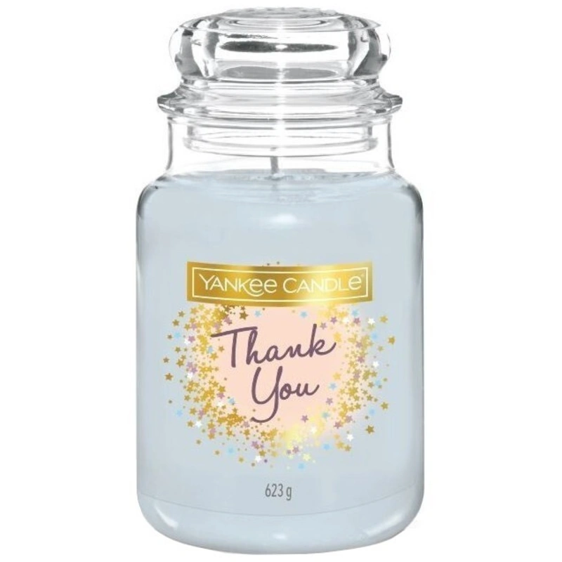 Yankee Candle Lumânare aromatică Classic mare Thank you 623 g