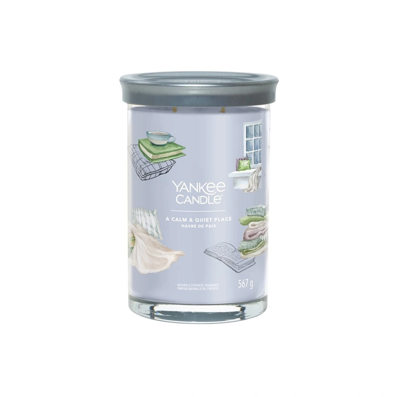 Yankee Candle Lumânare aromatică Signature tumbler mare A Calm & Quiet Place 567 g