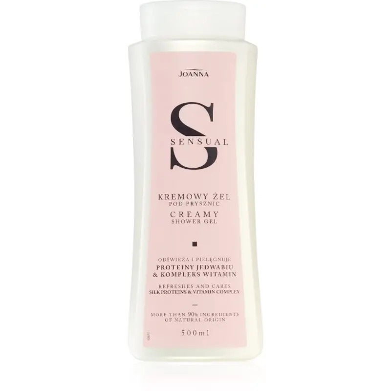 Joanna Sensual gel cremos pentru dus Silk Proteins & Vitamin Complex 500 ml