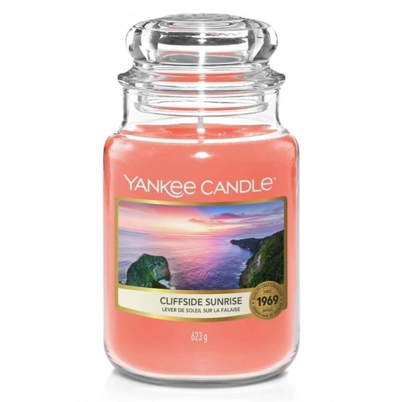 Yankee Candle Lumânare aromatică mare Cliffside Sunrise 623 g