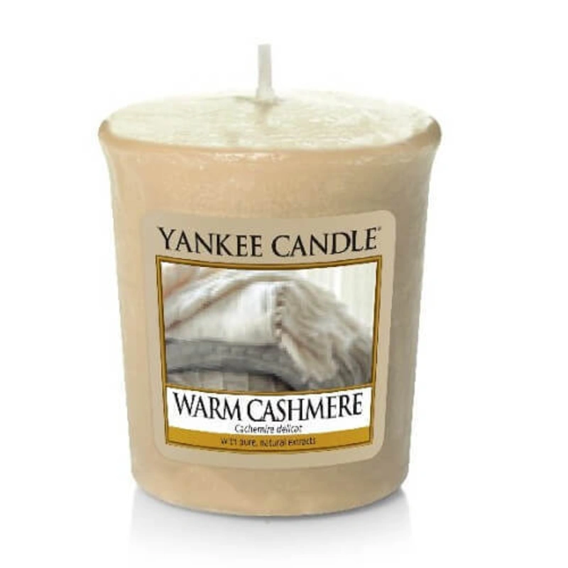 Yankee Candle Lumânare aromatică votivă Warm Cashmere 49 g