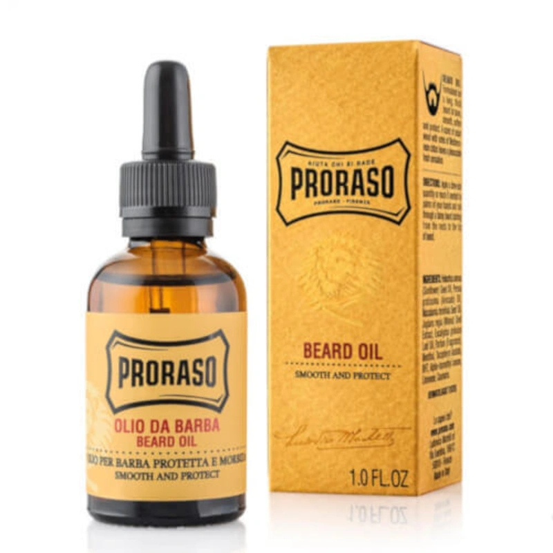 Proraso Ulei de barbă cu lemn și mirodenii Wood & Spice (Beard Oil) 30 ml