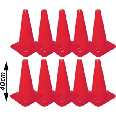 Conuri de antrenament Cawila Cawila marking cone L 10er Set 40cm
