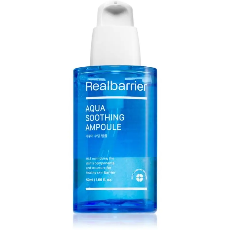 Real Barrier Aqua Soothing Ampoule ser facial hidratant cu efect calmant 50 ml