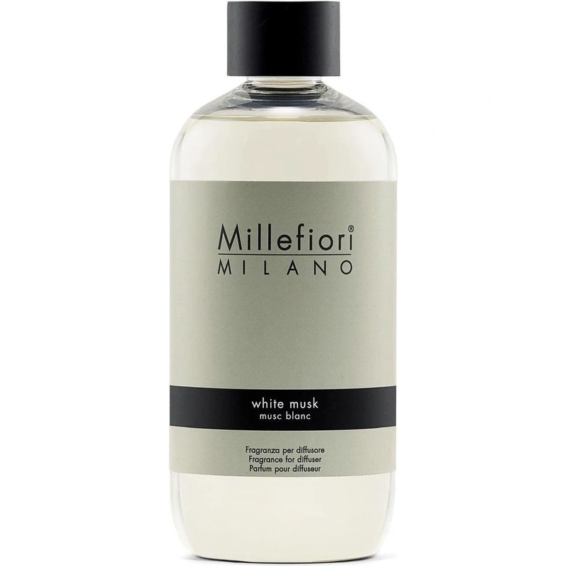 Millefiori Milano Rezervă pentru difuzor de aromă Natural White Musk 250 ml
