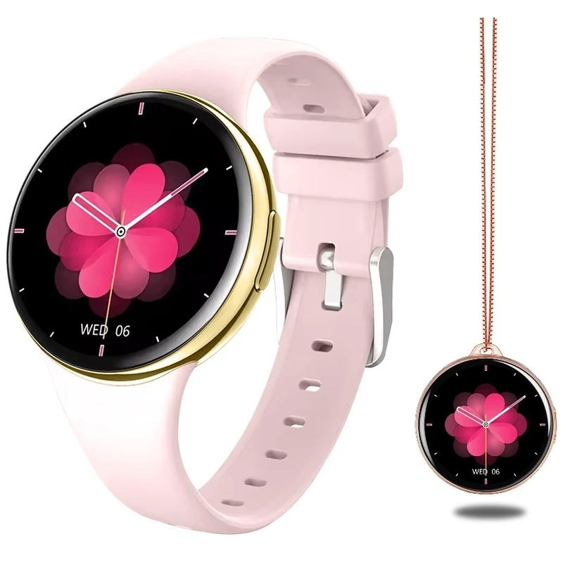 Wotchi AMOLED Smartwatch DM75 – Gold - Pink