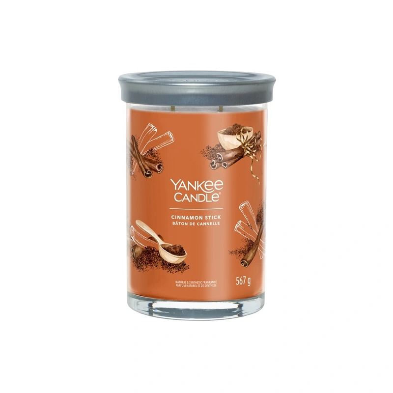 Yankee Candle Lumânare aromatică Signature tumbler pahar mare Cinnamon Stick 567 g