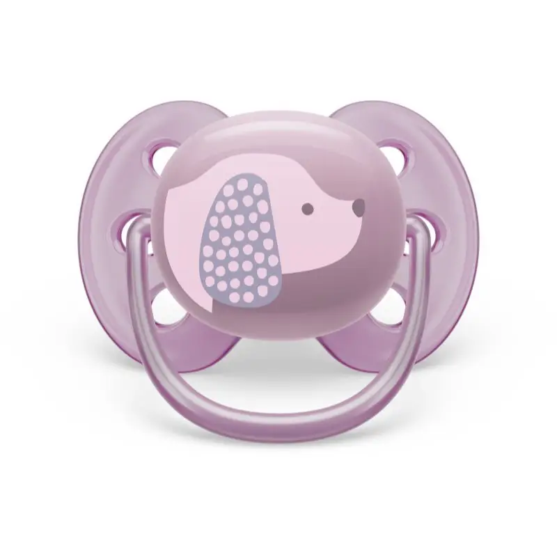 Philips Avent Ultrasoft SCF092/05 6-18 m suzetă Purple 1 buc
