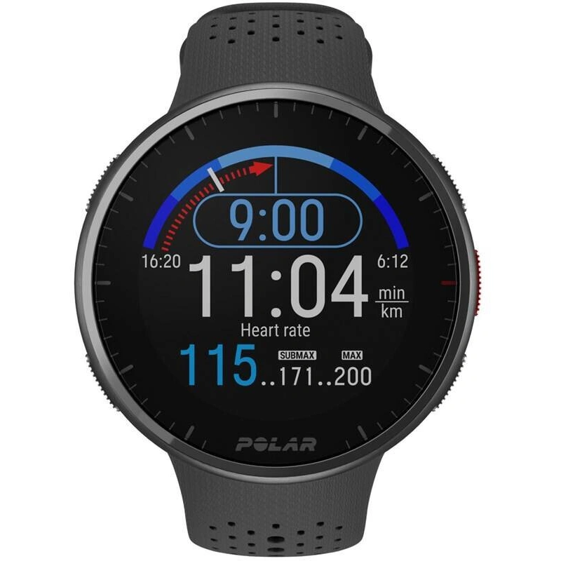 Polar Pacer Pro carbon Gray vel. S-L 900102178