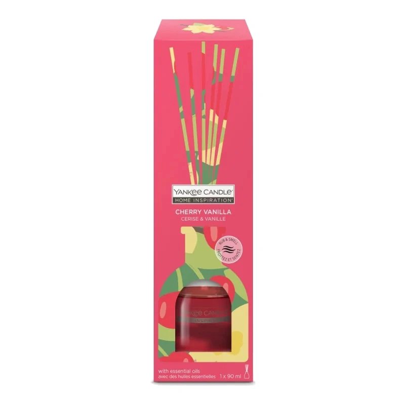 Yankee Candle Difuzor de arome Home Inspiration Cherry Vanilia 90 ml