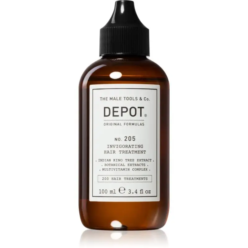 DEPOT 200 HAIR TREATMENTS NO. 205 INVIGORATING HAIR TREATMENT ser hranitor impotriva caderii parului 100 ml