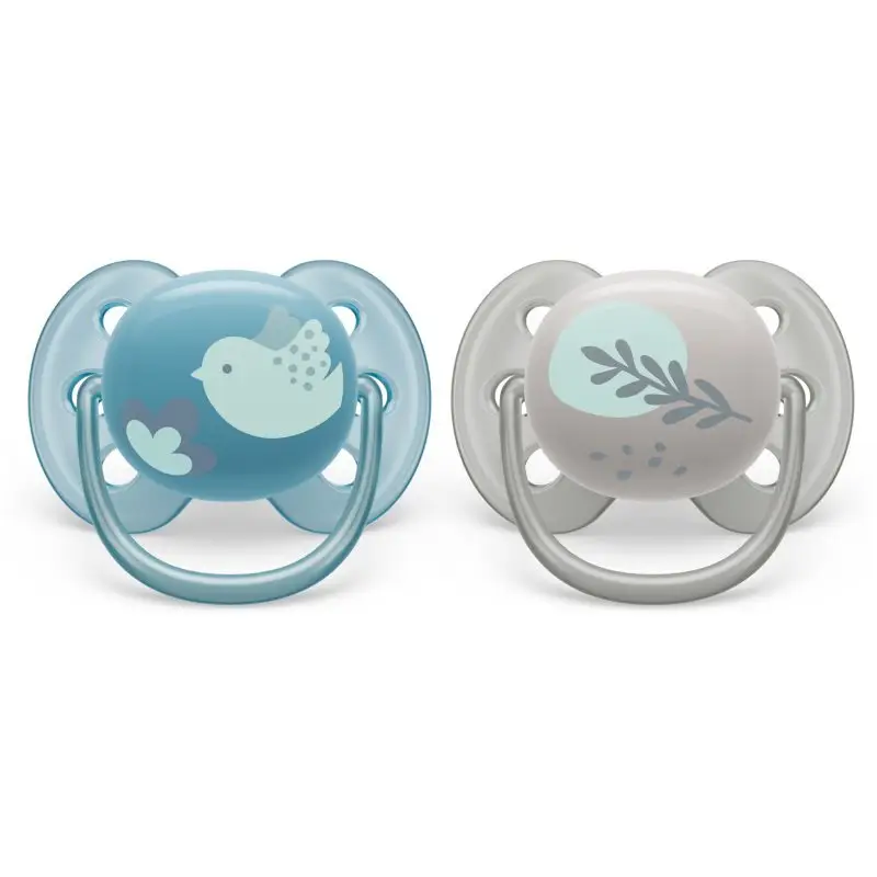Philips Avent Ultrasoft SCF091/15 6-18 m suzetă Animal Boy 2 buc