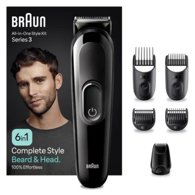 Braun Aparat de tuns părul și barba MG 3410 Black