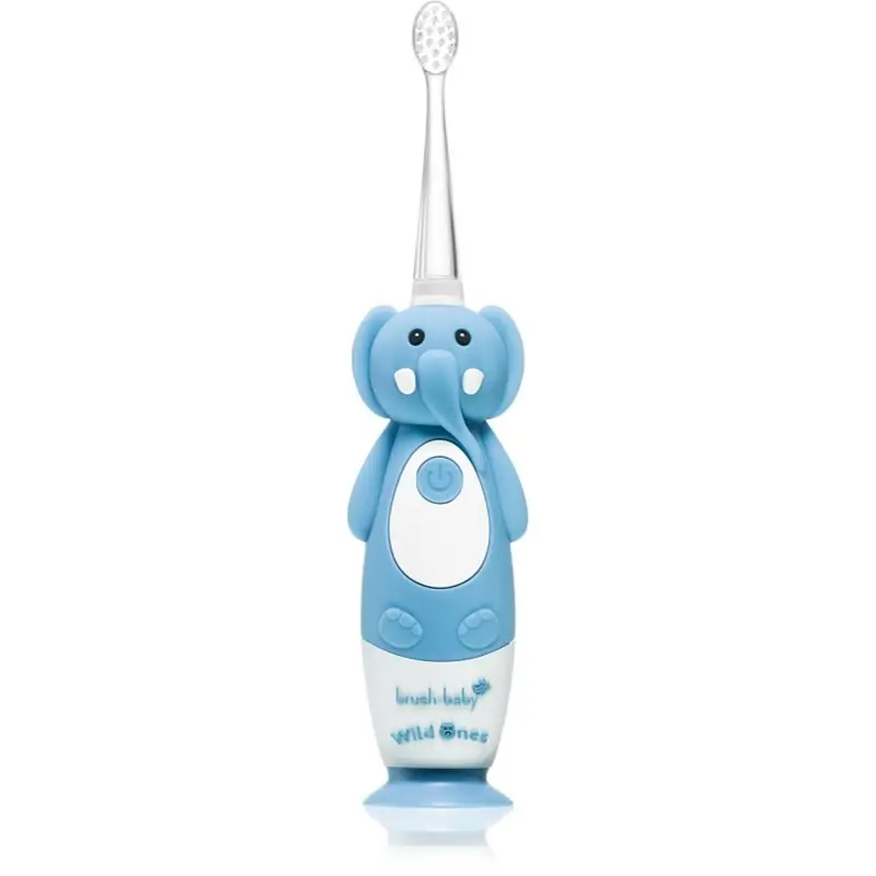 Brush Baby WildOnes WildOne periuta de dinti electrica + 2 capete de schimb pentru copii Elephant 1 buc