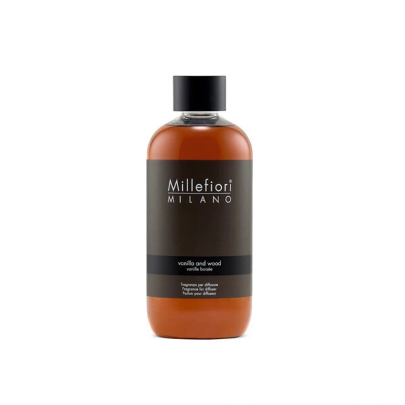Millefiori Milano Reumplere pentru difuzor de arome Natural Vanilla & Wood 250 ml