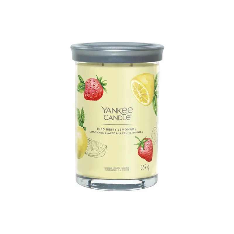 Yankee Candle Lumânare aromatică Signature tumbler Iced Berry Lemonade 567 g