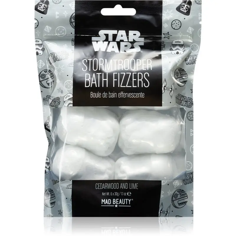 Mad Beauty Star Wars Storm Trooper bile eferverscente pentru baie 180 g