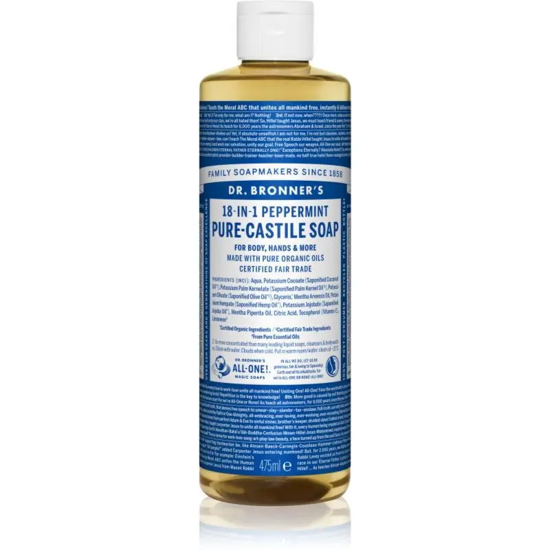 Dr. Bronner’s Peppermint săpun lichid universal 475 ml