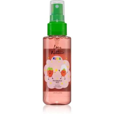 Oriflame Love Nature Kids Playful Strawberry spray de corp racoritor cu aroma de capsuni pentru copii 100 ml