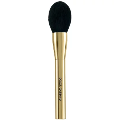Dolce & Gabbana Pensulă cosmetică pentru aplicarea pudrei și a iluminatorului (Powder & Highlighter Beauty Brush)