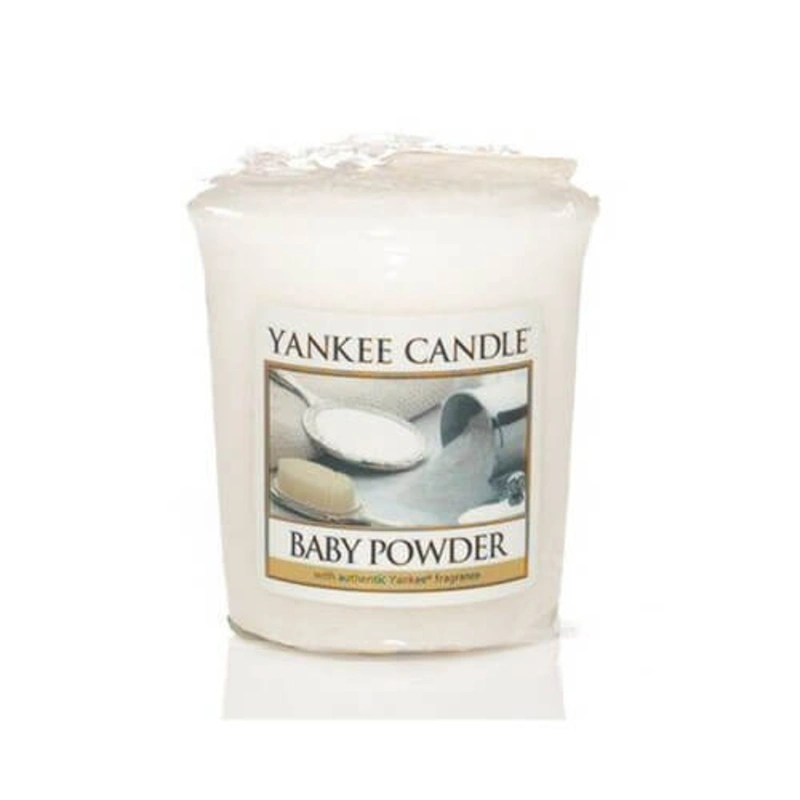 Yankee Candle Lumânare aromatică votivă Baby Powder 49 g
