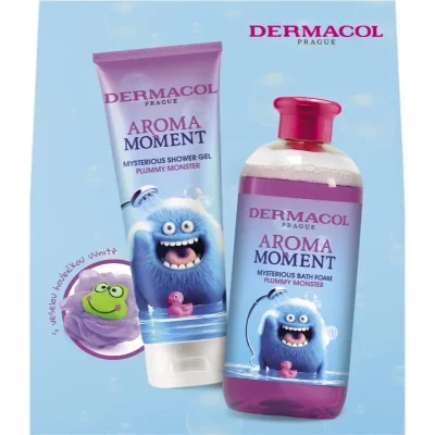 Dermacol Aroma Moment Plummy Monster set cadou pentru copii Plum