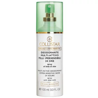 Collistar 24 de ore de pulverizare deodorant pentru piele sensibilă (Deodorantul Multi-Active-Hyper Sensitive skin-uri de 24 de ore) 100 ml