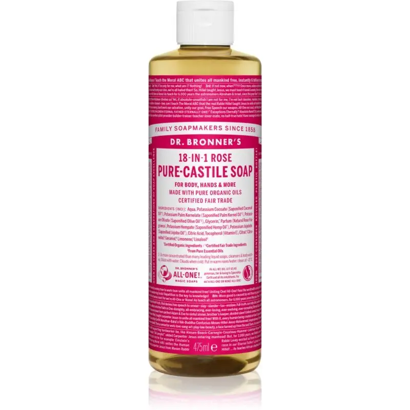 Dr. Bronner’s Rose săpun lichid universal 475 m