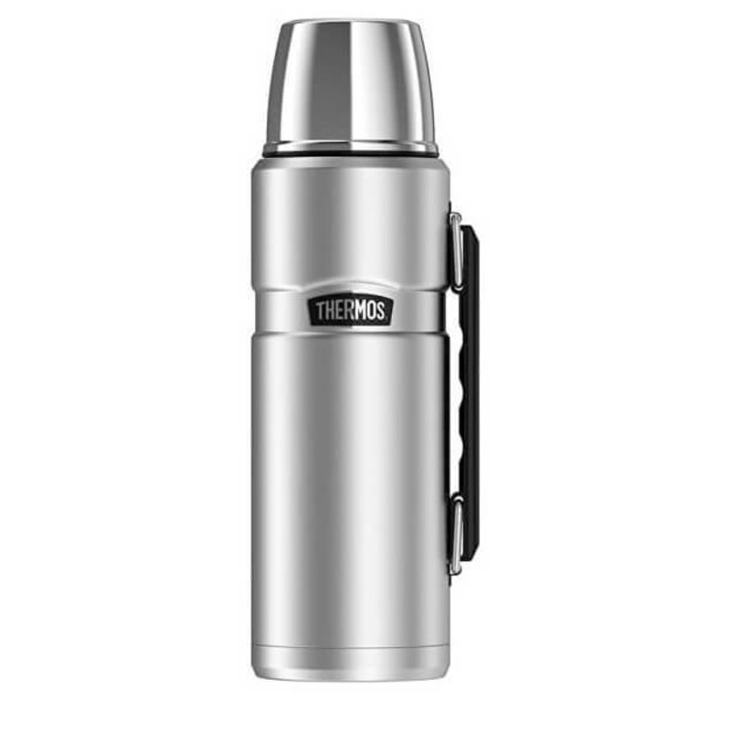 Thermos Termos Style pentru băuturi cu mâner - oțel inoxidabil 1,2 l