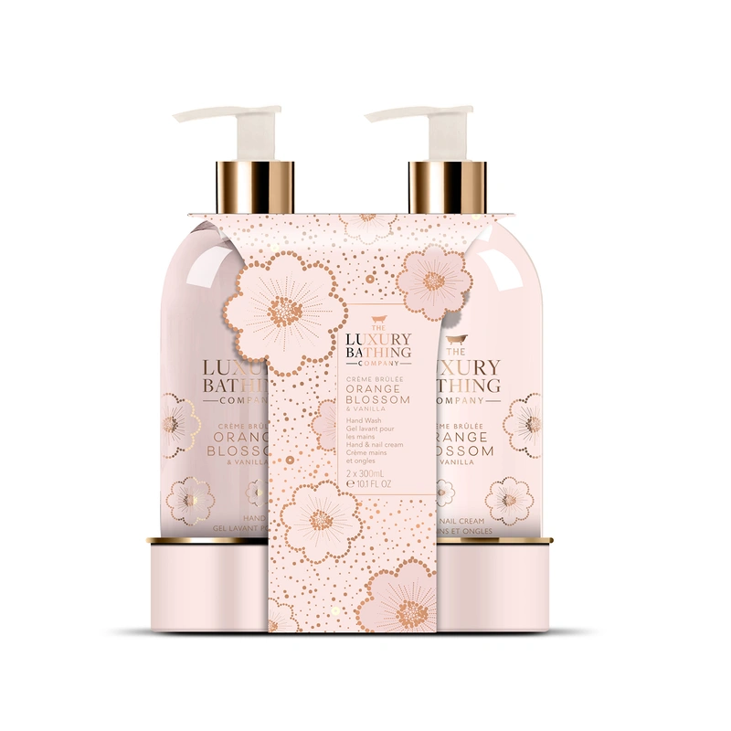 Grace Cole Set cadou pentru îngrijirea mâinilor Creme brulée, Floare de portocal & Vanilie 2 buc