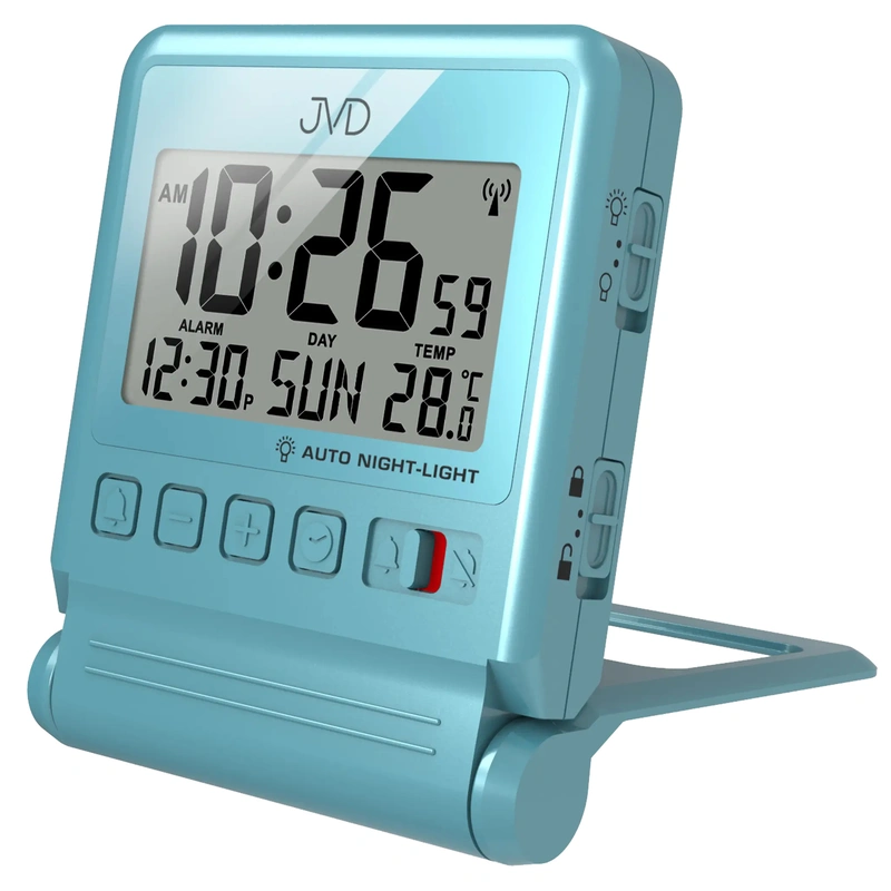JVD Ceas deșteptător de călătorie radio controlat RB9391.4