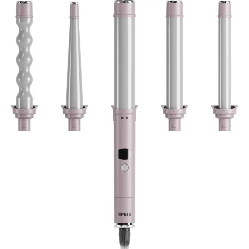 Tesla Hair Curling Comb ondulator pentru par 5 in 1 1 buc