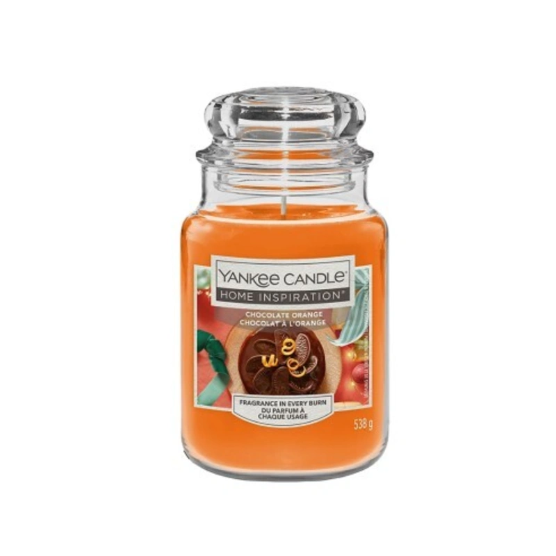 Yankee Candle Lumânare parfumată Home Inspiration mare Chocolate Orange 538 g