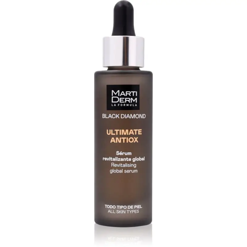 MartiDerm Black Diamond Ultimate Antiox Serum ser revitalizant cu efect antioxidant 30 ml