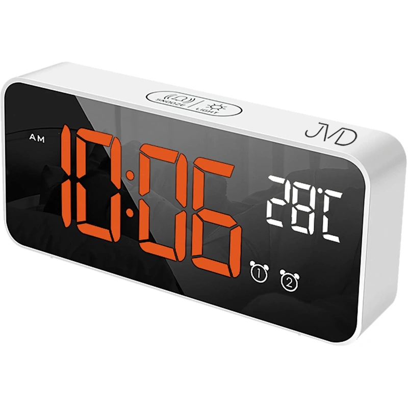 JVD Ceas cu alarmă de rețea SB8005.2 Alb