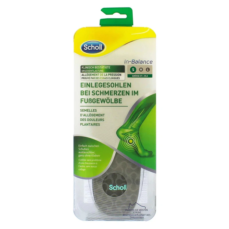 Scholl Branțuri ortopedice In-Balance Arch (Insole) 1 pereche Small