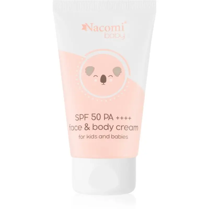 Nacomi Baby crema de protectie pentru copii SPF 50 50 ml