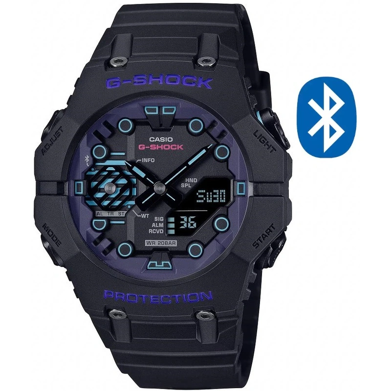 Casio G-Shock Carbon Core Guard Bluetooth GA-B001CBR-1AER Cyberspace (666)