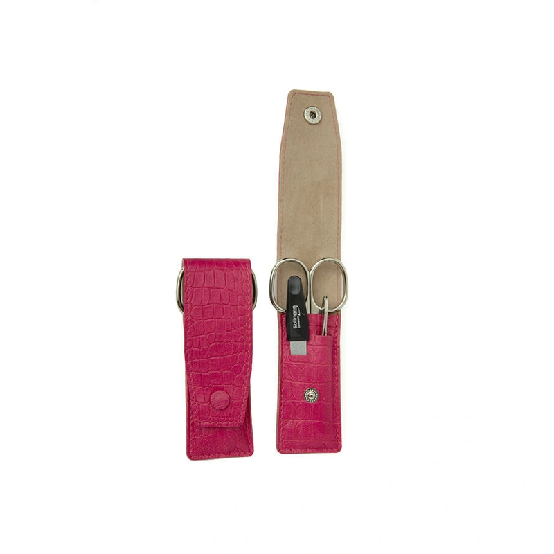 DuKaS Set de manichiura de voiaj din 3 piese, roz PL892