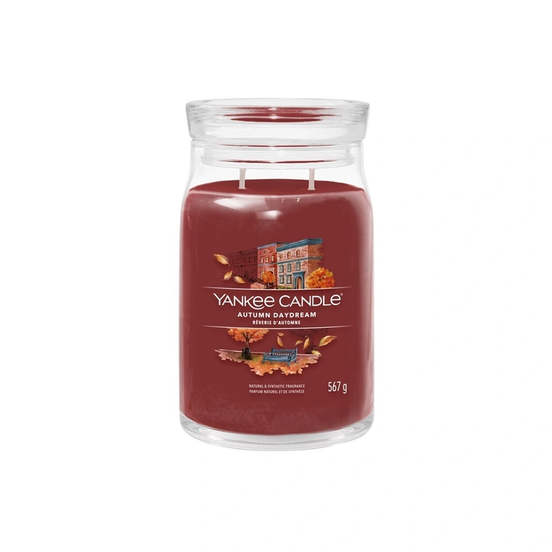 Yankee Candle Lumânare aromatică Signature pahar mare Autumn Daydream 567 g