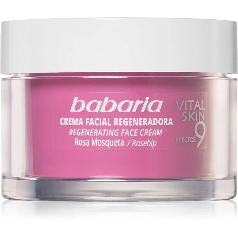 Babaria Rosa Mosqueta Cremă facială regeneratoare împotriva ridurilor 50 ml