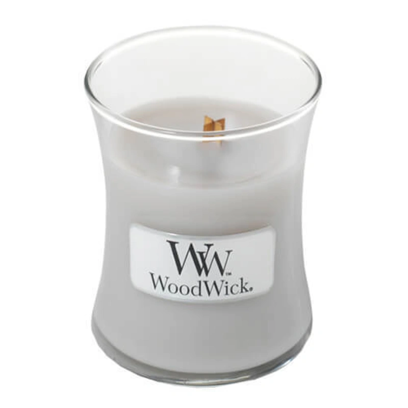 WoodWick Lumanare parfumată Warm Wool 85 g