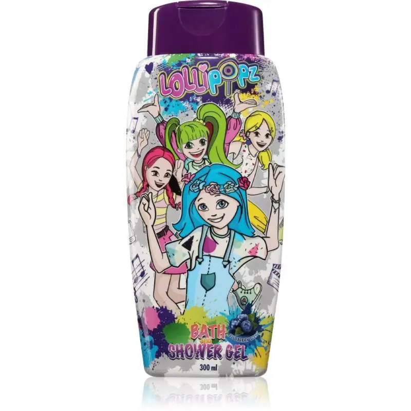 Lollipopz Magic Bath Bath & Shower Gel gel de dus si baie pentru copii 3 y+ 300 ml
