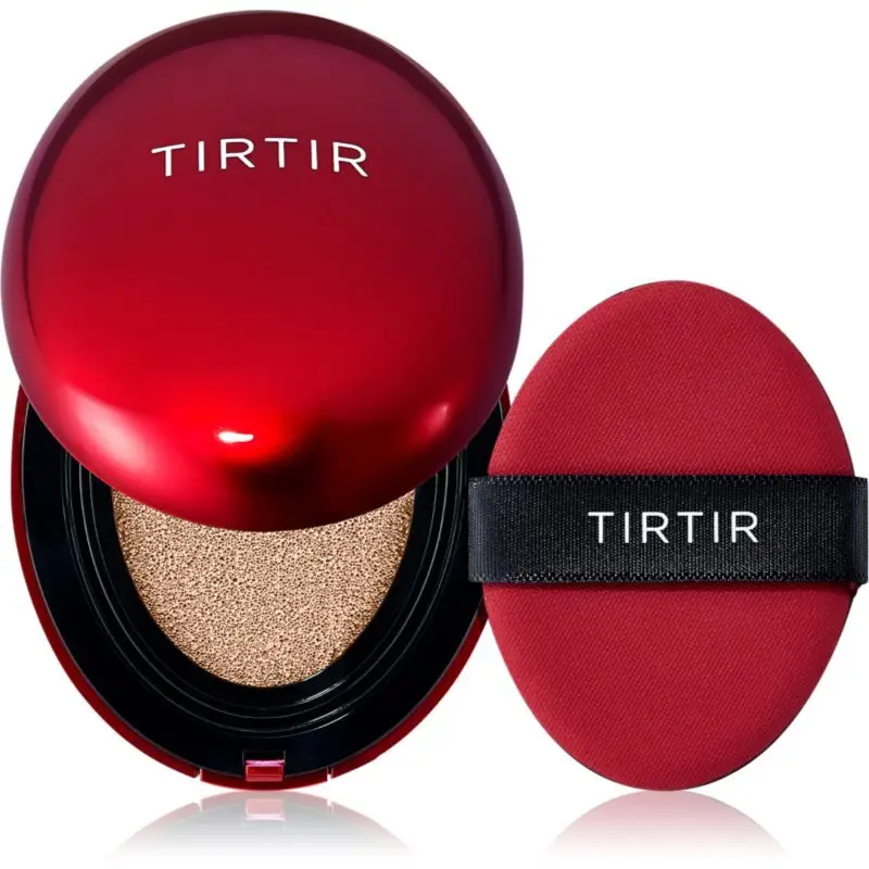 TIRTIR Mask Fit Red Cushion Mini burete cu machiaj de lungă durată culoare 17C Porcelain 4.5 g