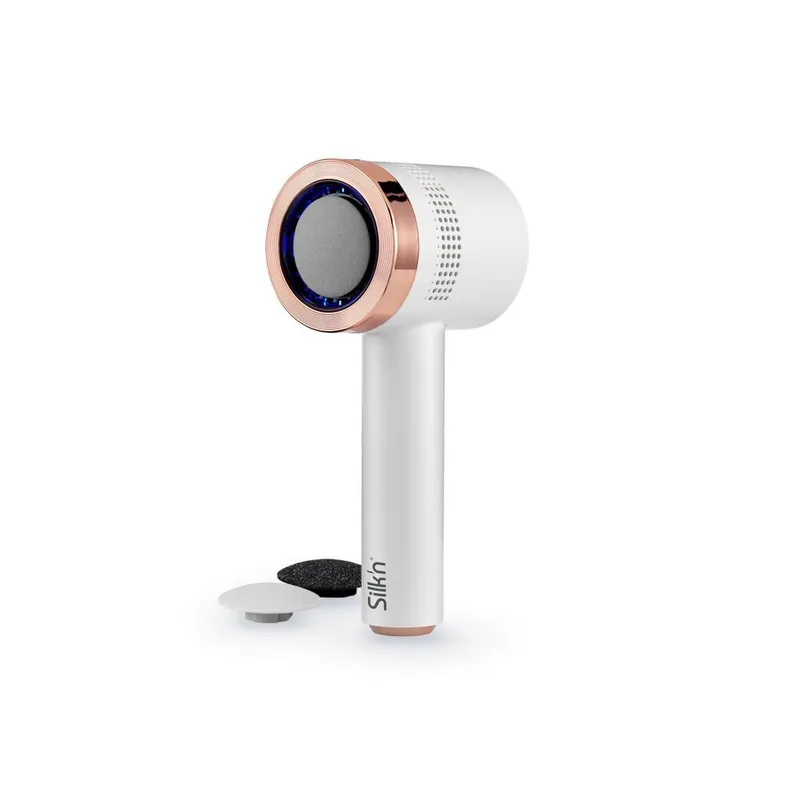 Silk'n Eliminator pentru pielea întărită cu aspirație VacuPedi Rose Gold
