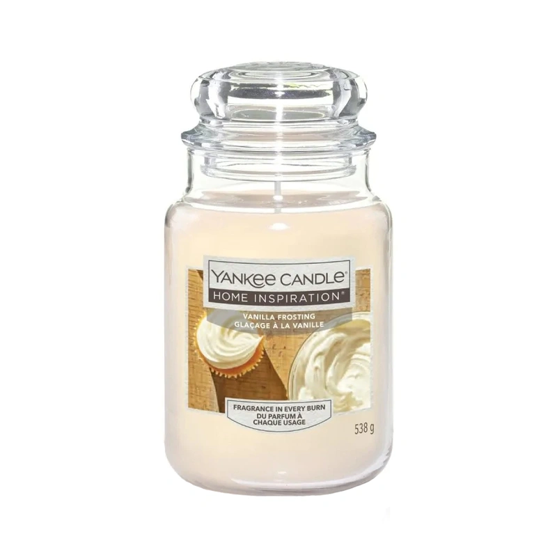 Yankee Candle Lumânare parfumată Home Inspiration mare Vanilla Frosting 538 g