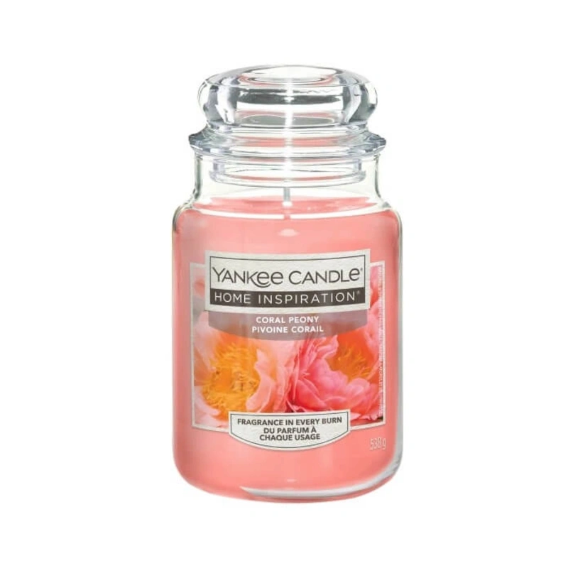 Yankee Candle Lumânare parfumată Home Inspiration mare Coral Peony 538 g