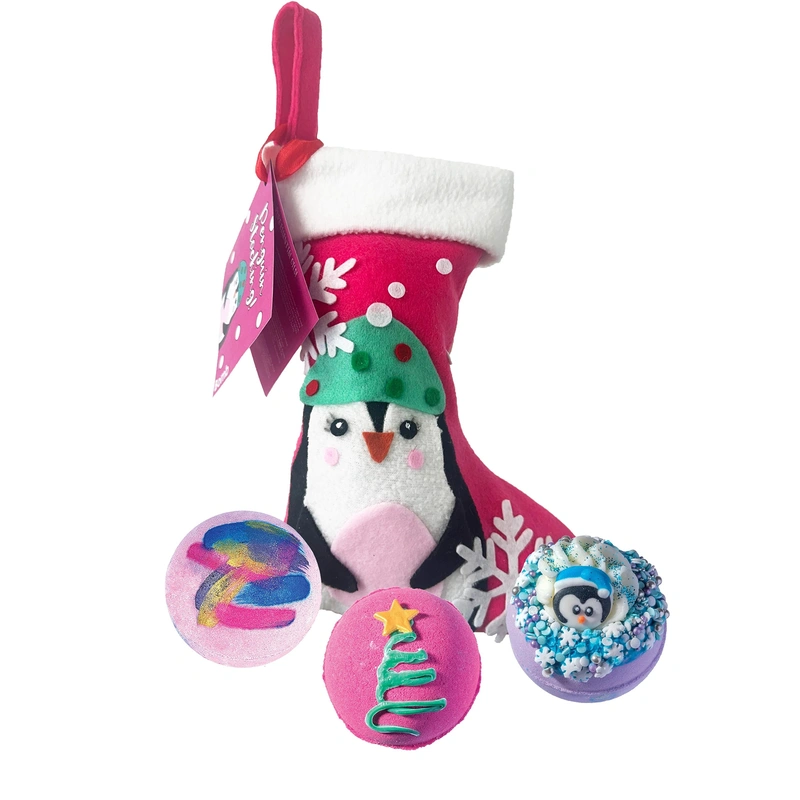 Bomb Cosmetics Set cadou Penguin Stocking