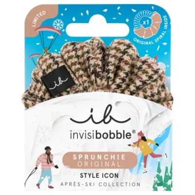 Invisibobble Elastic pentru păr Sprunchie Apres Ski Jacquard